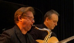 Janusz Witko i Krzysztof Oczkowski, 29.03.2014 Zaczarowane Radio Kraków Teatrze, ach to Ty! fot.: archiwum Fundacji Anny Dymnej