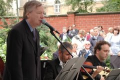 Marek Grechuta - Poranki Wiedeńskie 2003, muzycy: Józef Michalik, Jerzy Kluzowicz, Jerzy Mikuliszak, Krzysztof Oczkowski fot. Paweł Zechenter